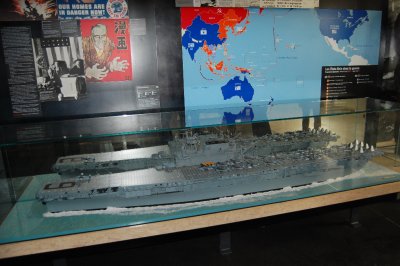 Model of USS Enterprise.