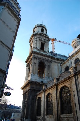 St. Sulpice - at Henner's suggestion. Beautiful inside; not much different than Notre Dame.