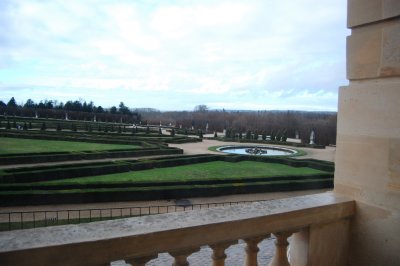 Gardens at Chateau Versailles.