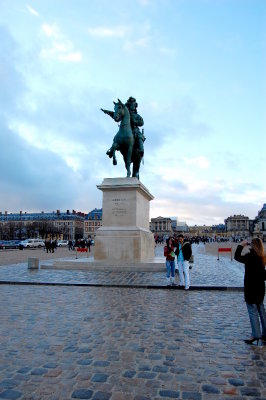 Statue of King Louis XIV.
