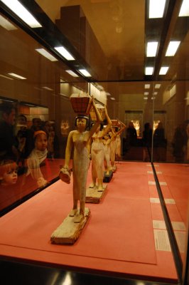 Egyptian antiquities exhibit.