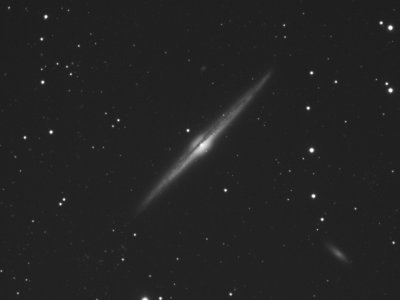 Edge-on galaxy NGC4565  08-Apr-2010