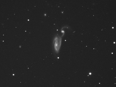 Galaxy NGC5395 in Canes Venatici  07-May-2010