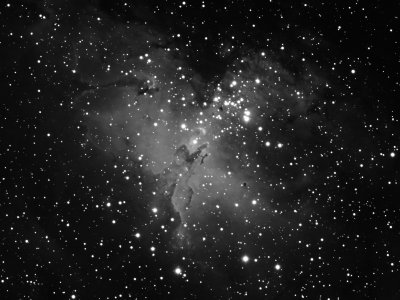 M16 - The Eagle Nebula at 1 arc-second  11-May-2010