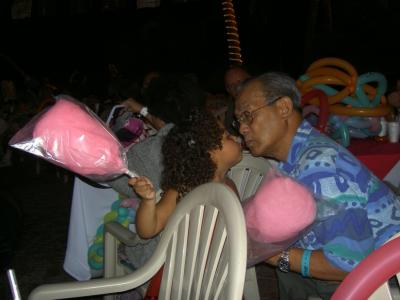 Grandpa's best present on his 76th birthday