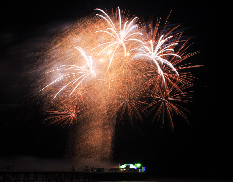 Blackpool Tower Fireworks