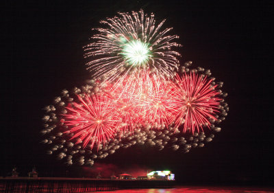Blackpool Tower Fireworks