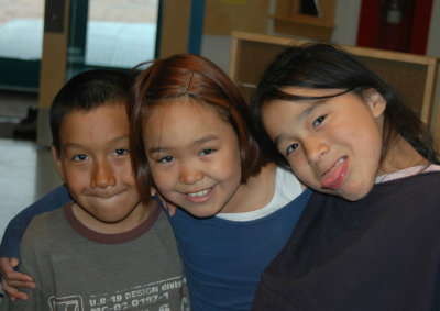 Kids from Pond Inlet