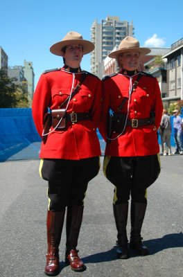 RCMP partners at Vancouver Pride