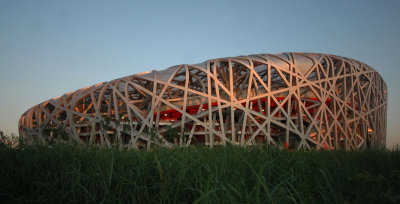 Striking architecture-Birds Nest Stadium