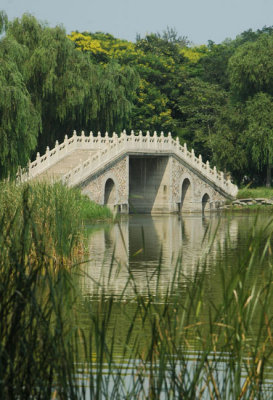 Restored bridge at Summer Palace