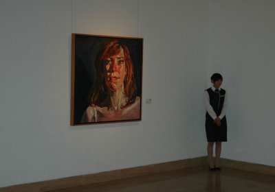 Jian Wang on display