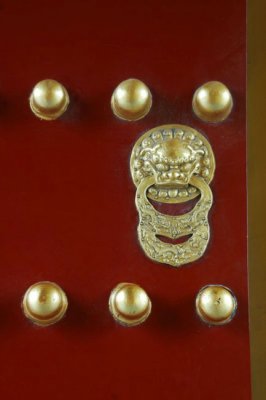 Door handle at Temple of Heaven