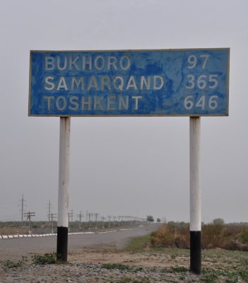 Road back to Uzbekistan