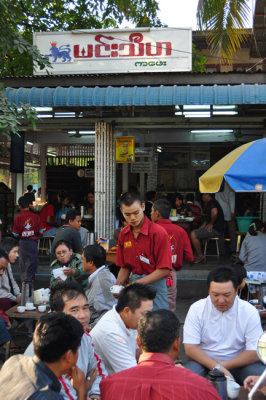 Mandalays most popular tea house