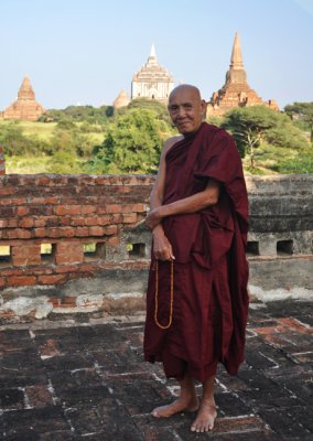 Respected travelling monk