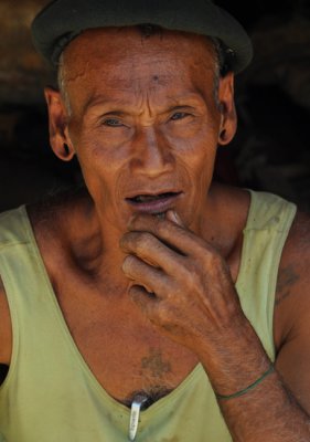 Village head in Burma