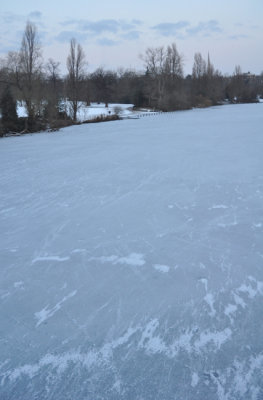 Iced up Serpentine