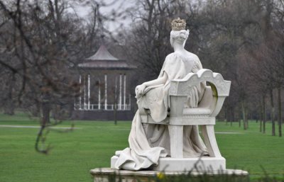 Queen Victoria still on duty