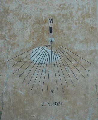 Scanno wall clock - 1027 AD