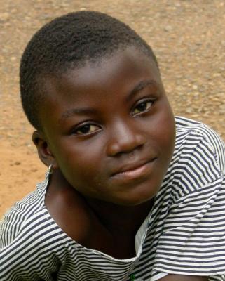 Ghana schoolgirl