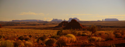 Valley of the Gods - looking into Monument Valley