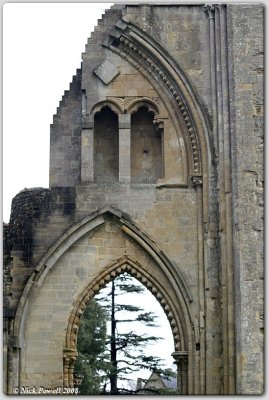 Remnants of Glastonbury Abbey