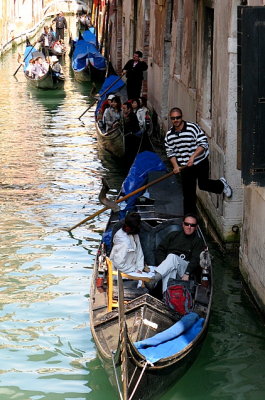 Venice Traffic Jam