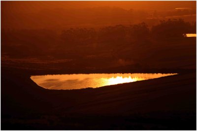 Mountains and Landscape at Sunset, Tulbagh