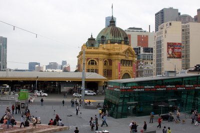 090411_1317_3601 - 13:17 Flinders St Station And Federation Square
