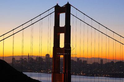 Golden Gate  Sunrises & Sunsets - Fall 2007