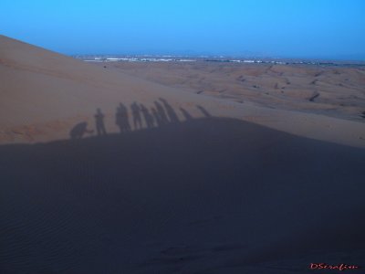 Nossas sombras no deserto