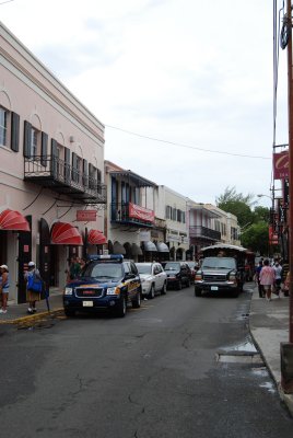 Downtown Charlotte Amalie Street