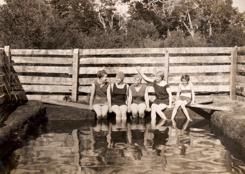 Piscina de los años 20 o 30 en Bella Vista