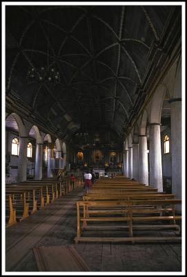 Vaulted Wooden Church Ceiling