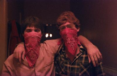 1985 - San Fransisco, Steve and Mike Taylor drywalling
