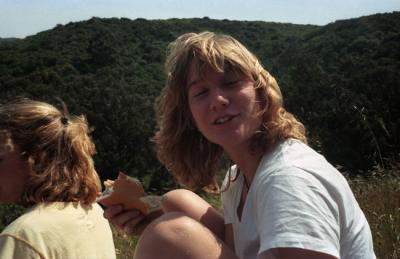 1985- Stanford Foothills, Cathy Stewart picnic