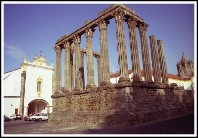 Roman Ruins and Church (Evora)