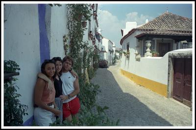 Hanging out in Obidos