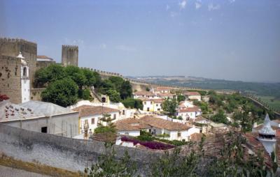 Obidos from Above (the wall)