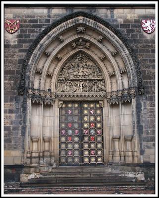 Prague Castle (Hradcany) - Ornate door