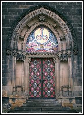 Prague Castle (Hradcany) - Ornate door