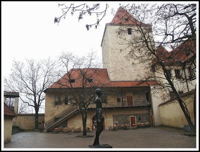 Prague Castle (Hradcany) - Statue of boy
