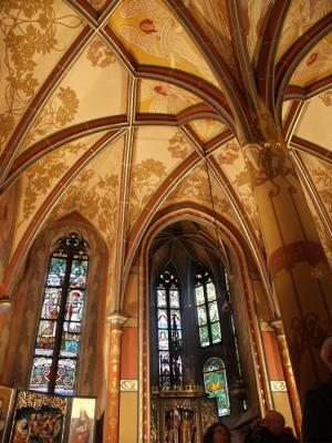 The Wencesla's and Ladislav's Chapel in the Italian Court Complex - mint and temporary home of the bohemian kings