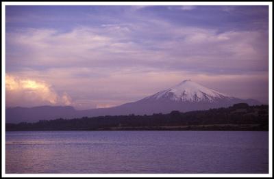 The Villarica Volcano and Lake