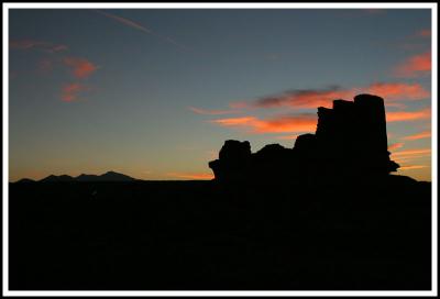 Wupatki Ruins Sunset