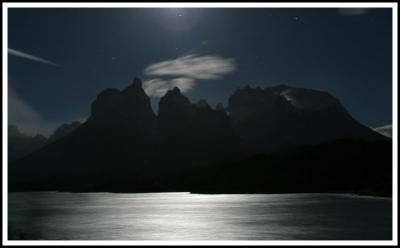 Patagonia: Cuernos del Paine by Moonlight