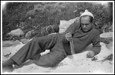 My Dad on the Beach (or is it Hemmingway?)