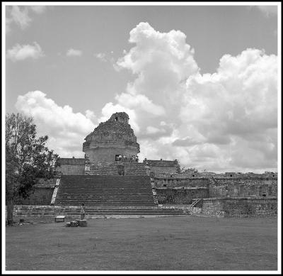 Plaza and Observatory (El Caracol) Tower