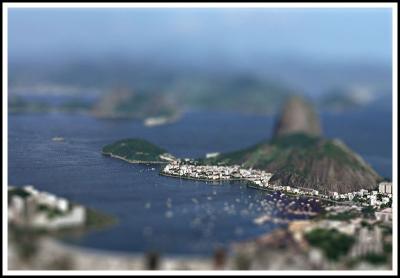 1/1,000 Scale model of Rio